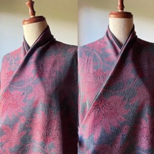 画像3: 白椿 オリジナル　『着物リメイク　袷コート』ウール　完成品