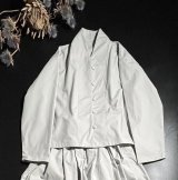 画像: 白椿 オリジナル　『春服　ブラウス』　ライトグレー　完成品